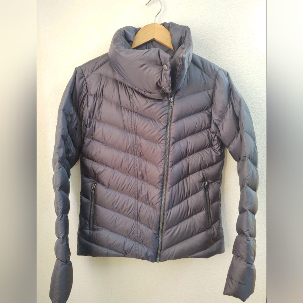Patagonia PROW Down PUFFER Jacket Moto Style, medium